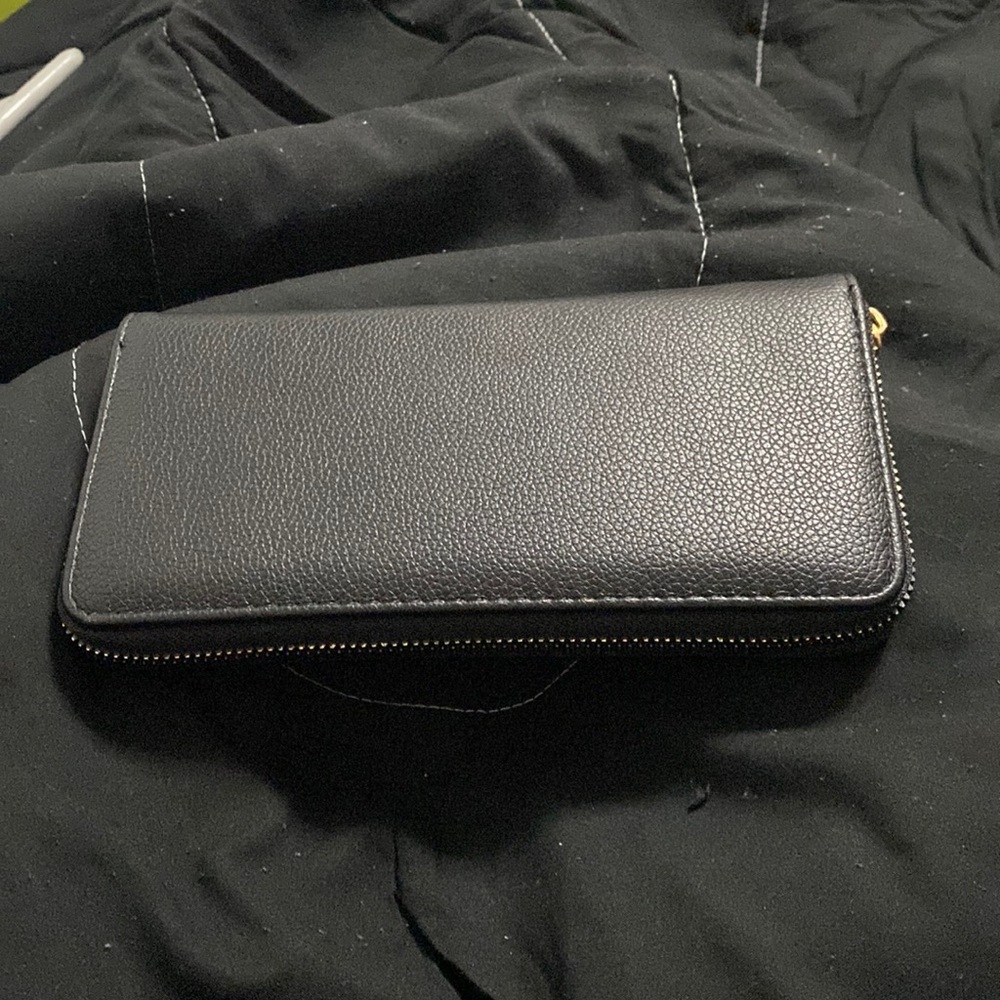 Jet black  Coach Wallet